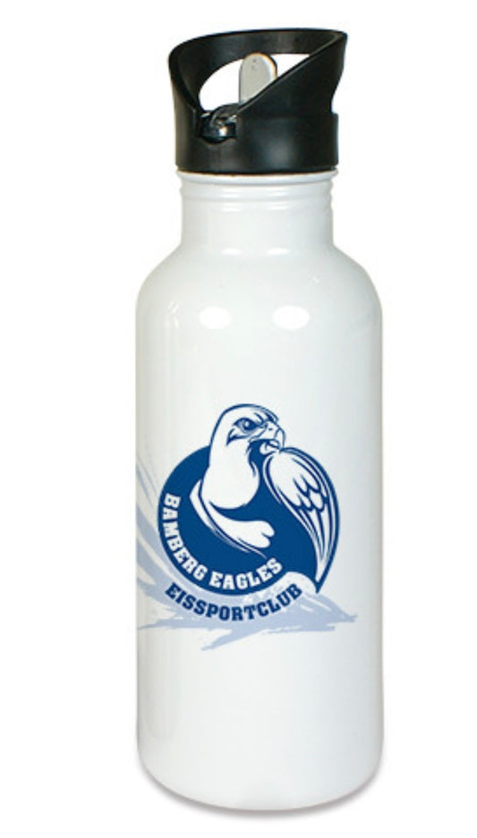 Water Bottle 600ml, White